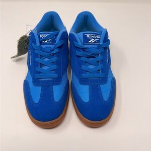Reebok Women's Blue Athletic Sneakers with Gum Sole